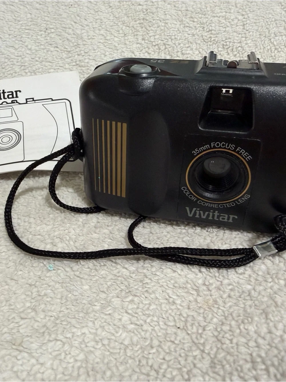 35mm Focus-Free Film Camera - Black